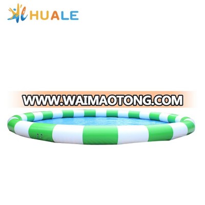 Popular custom round shape inflatable swimming pool